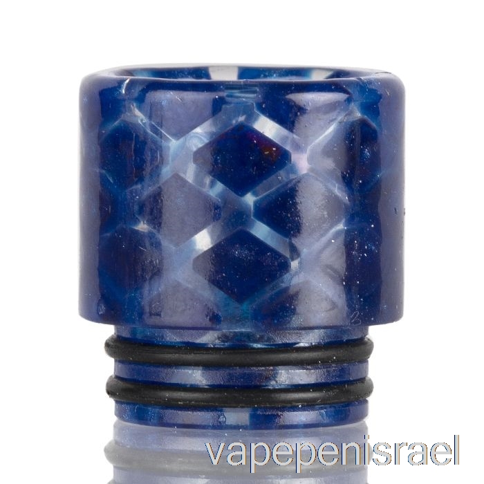 חד פעמי Vape Israel 810 שרף שרף עור נחש שקוף כחול כהה